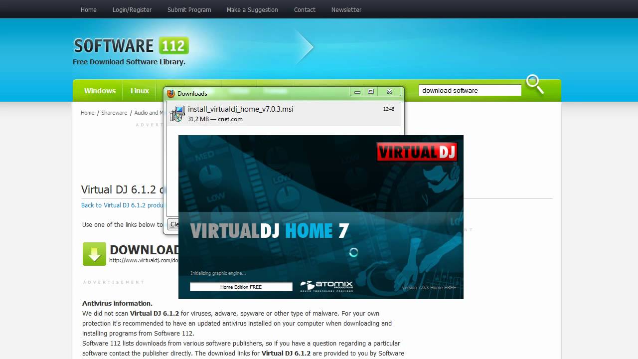 Virtual Dj 6 free. download full Version Cnet